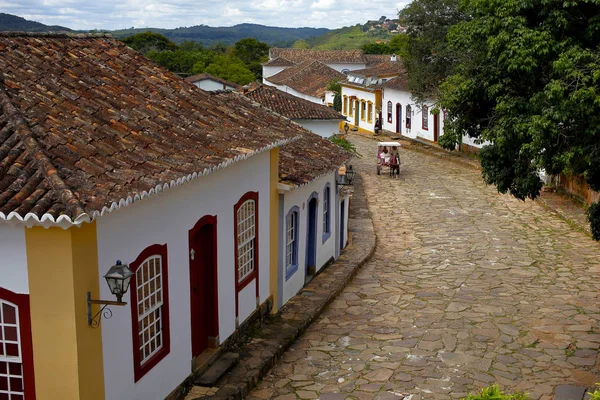Şehir Tiradentes Minas Gerais'deki / daki