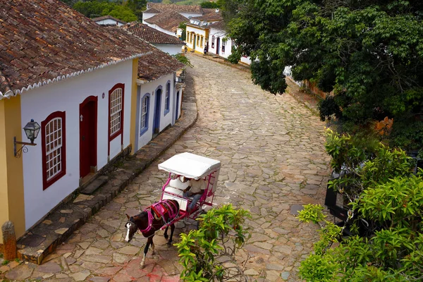 Miasta Tiradentes Stanie Minas Gerais — Zdjęcie stockowe