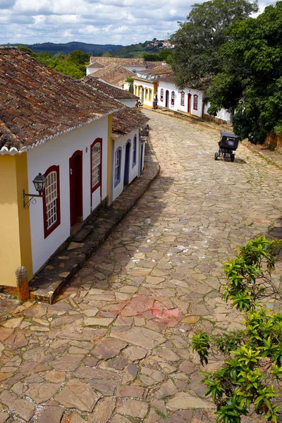 Şehir Tiradentes Minas Gerais'deki / daki