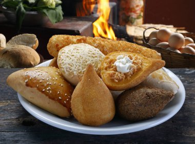 Karışık Brezilyalı Aperatif yiyecek