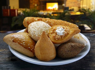 Karışık Brezilyalı Aperatif yiyecek
