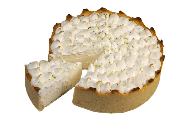 Sweet Lemon Pie Food — Stock Photo, Image