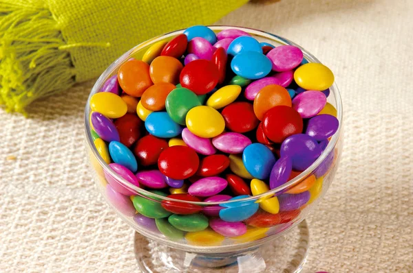 Coloridos Dulces Chocolate Alimentos — Foto de Stock