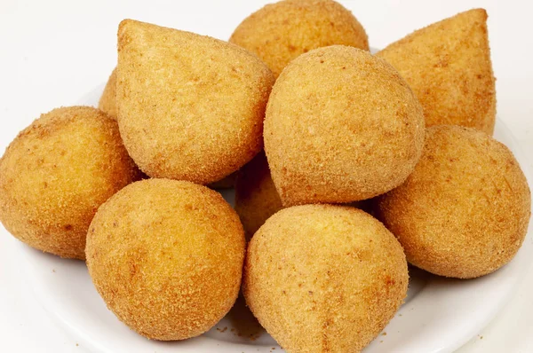 Brazilian Snacks Coxinha Food — Stock Photo, Image