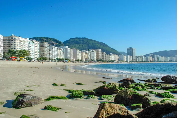 Spiaggia Copacabana Rio Janeiro — Foto Stock