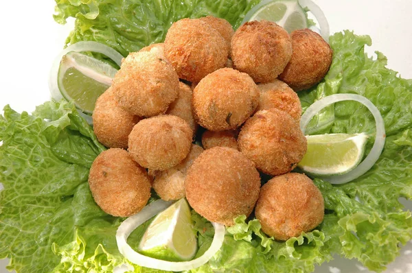 Frittelle Baccalà — Foto Stock