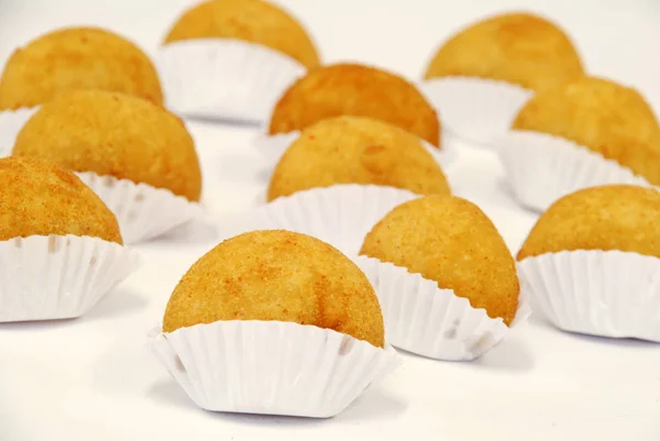 Lanche Brasileiro Com Queijo Presunto — Fotografia de Stock