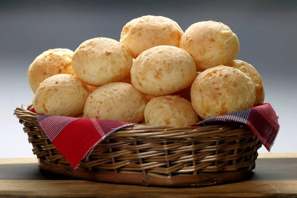 Pão Queijo Lanche Brasileiro — Fotografia de Stock