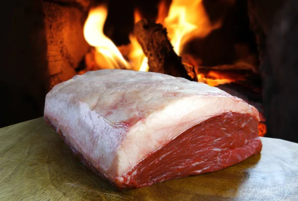 Picanha Brasileña Carne Cruda — Foto de Stock