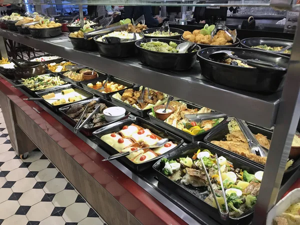 Self Service Restaurant Food — Stock Photo, Image