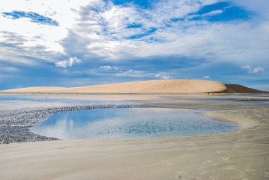 Jericoacoara Ceara, Brezilya devlet Jijoca de Jericoacoara belediyesinde bulunan bir Plajı olduğunu.