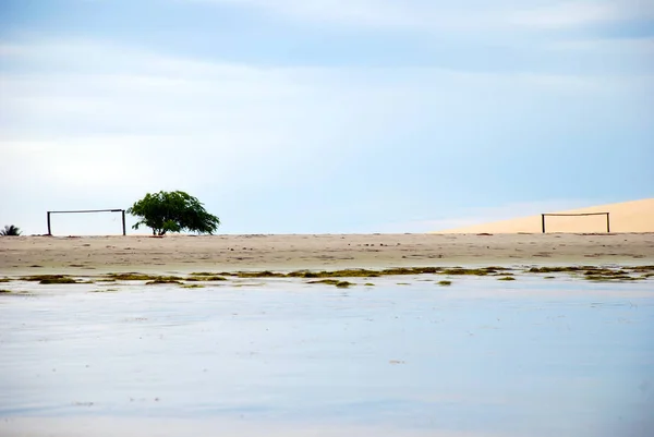 Jericoacoara Est Une Plage Située Dans Municipalité Jijoca Jericoacoara Dans — Photo