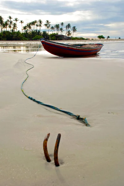 Jericoacoara Est Une Plage Située Dans Municipalité Jijoca Jericoacoara Dans — Photo