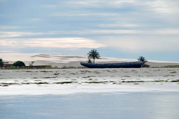 Jericoacoara Est Une Plage Située Dans Municipalité Jijoca Jericoacoara Dans — Photo