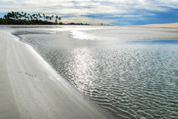 Jericoacoara Ceara Brezilya Devlet Jijoca Jericoacoara Belediyesinde Bulunan Bir Plajı — Stok fotoğraf