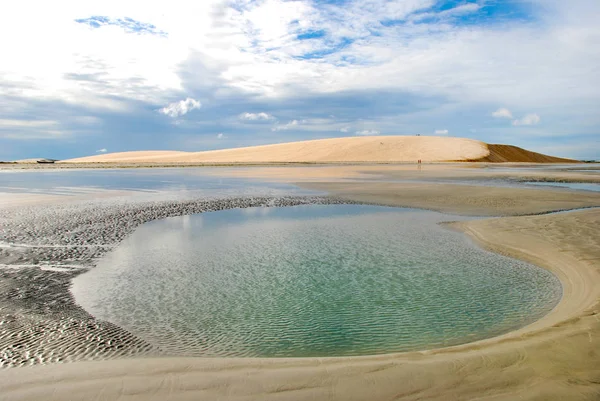 Jericoacoara Est Une Plage Située Dans Municipalité Jijoca Jericoacoara Dans — Photo