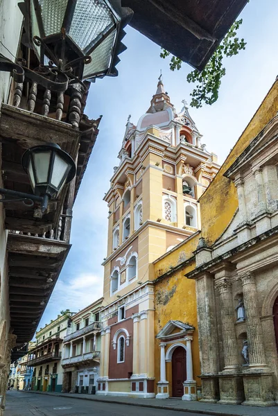 Widok Cartagena Indias Kolumbia — Zdjęcie stockowe