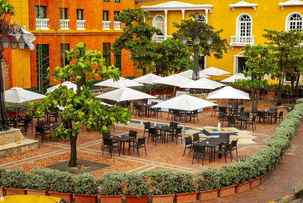 Uitzicht Cartagena Indias Colombië — Stockfoto