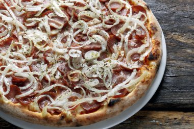 Pizza biberli yemek peynir