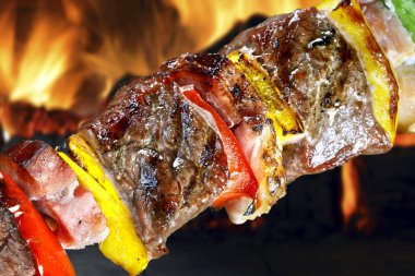 Kebap pişirme Barbekü