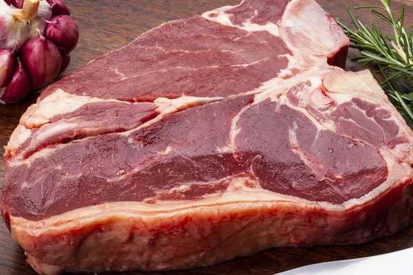 Bone Steak Raw — Stock Photo, Image
