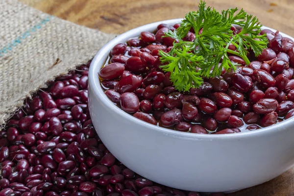 Frijoles Cocidos Bowl — Foto de Stock