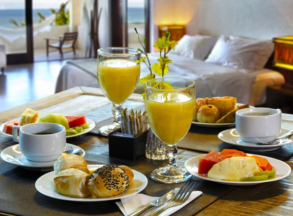 Frukost Hotellet — Stockfoto