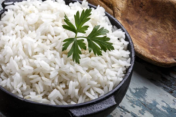 Cooked White Rice food