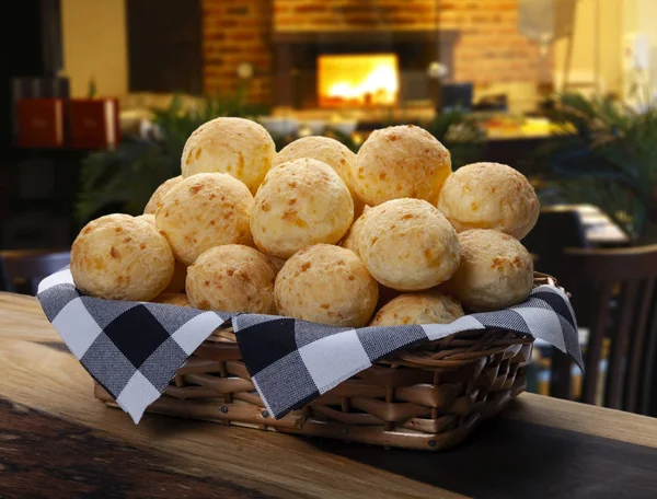 Pão Queijo Lanche Brasileiro — Fotografia de Stock