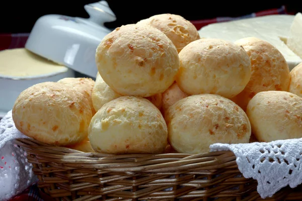 Βραζιλίας Σνακ Τυρί Ψωμί — Φωτογραφία Αρχείου
