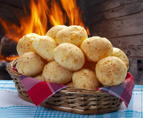 Pão Queijo Lanche Brasileiro — Fotografia de Stock