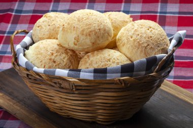 Brezilyalı Aperatif peynir ekmek, pao de queijo
