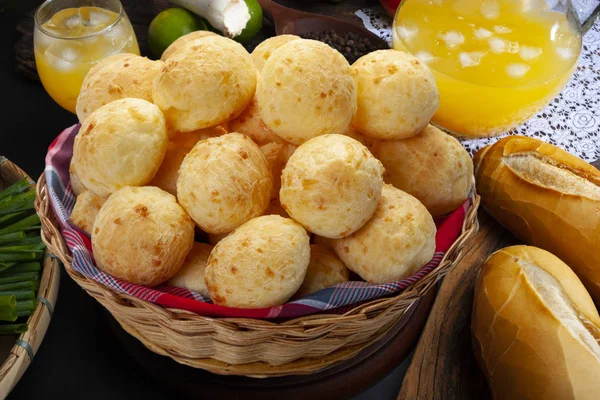 Pan brasileño de queso snack — Foto de Stock