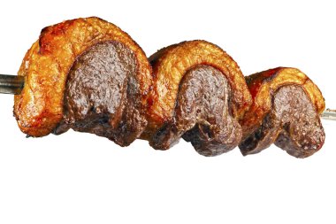 Picanha, geleneksel Brezilya sığır eti kesimi.