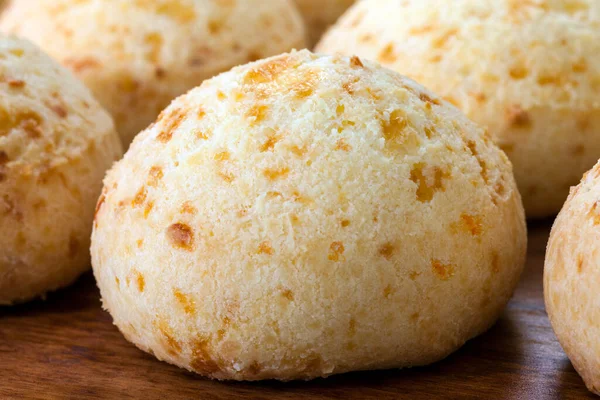 Lanche Brasileiro Pão Queijo Tradicional Minas Gerais Pao Queijo — Fotografia de Stock