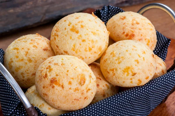 Pão Queijo Brasileiro Pao Queijo — Fotografia de Stock