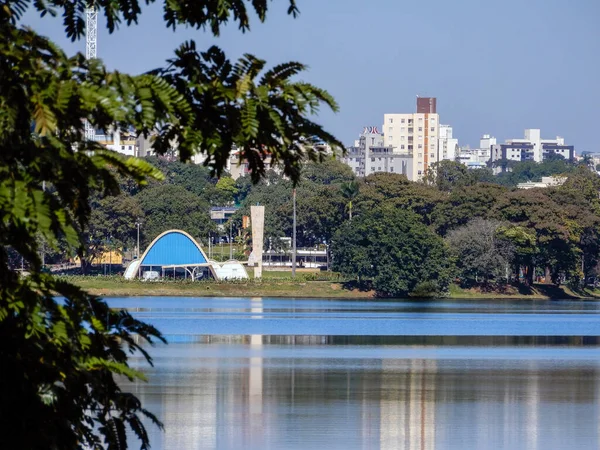 Lagoa Pampulha Belo Horizonte Minas Gerais — Fotografia de Stock