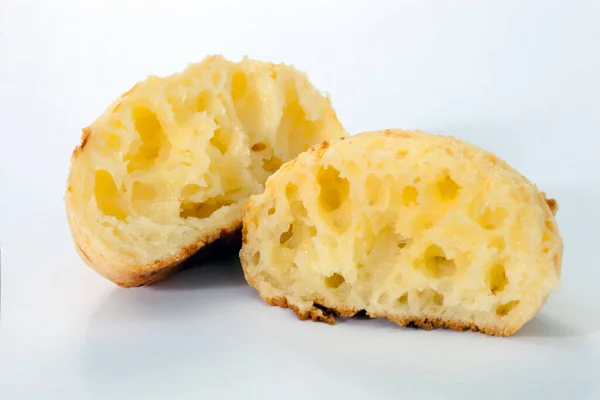 Brezilya Yemeği Minas Gerais Den Geleneksel Peynirli Ekmek Pao Queijo — Stok fotoğraf