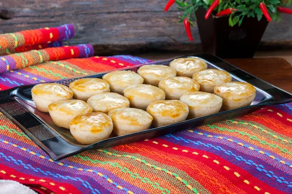 Empada Lanche Tradicional Brasileiro Torta Frango — Fotografia de Stock