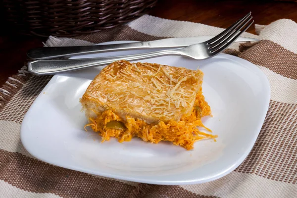 Empada Brazilian Snack Pie Chicken — Stock Photo, Image