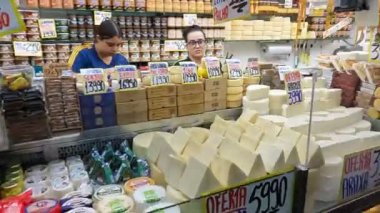 CENTRO MARKET, BELO HORIZONTE, MINAS GERAIS 16 Eylül 2025: Brezilya 'nın Belo Horizonte merkezindeki popüler pazar