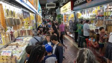 CENTRO MARKET, BELO HORIZONTE, MINAS GERAIS 16 Eylül 2025: Brezilya 'nın Belo Horizonte merkezindeki popüler pazar