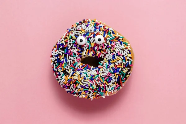 Roliga donut — Stockfoto