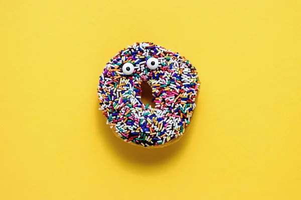 Roliga donut — Stockfoto