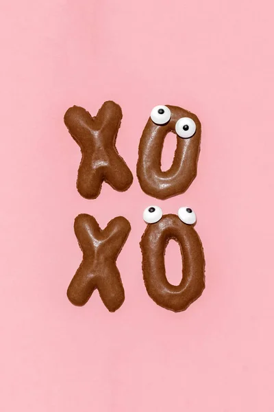 XOXO வார்த்தை — ஸ்டாக் புகைப்படம்