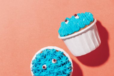 Cadılar Bayramı cupcake