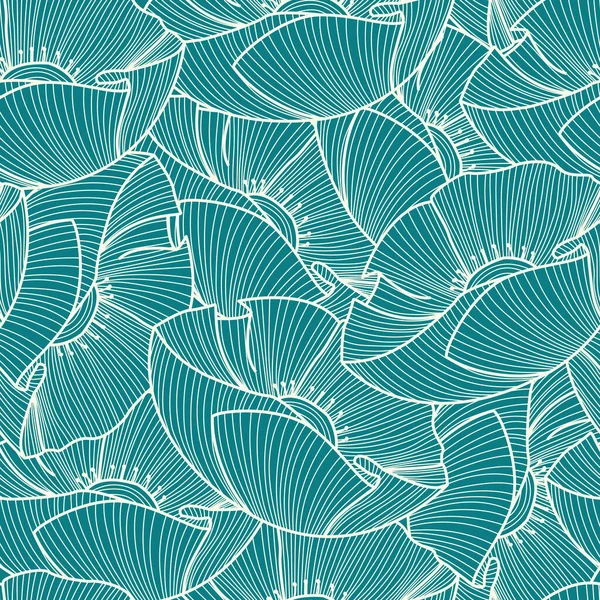 Çiçeksel vektör pürüzsüz desen