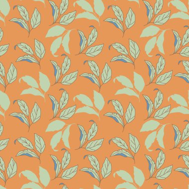 Yeşil yapraklar, duvar kağıdı, tekstil, yüzey, moda, arkaplan, fayans, sabit ev dekorasyonu, mobilya vb.