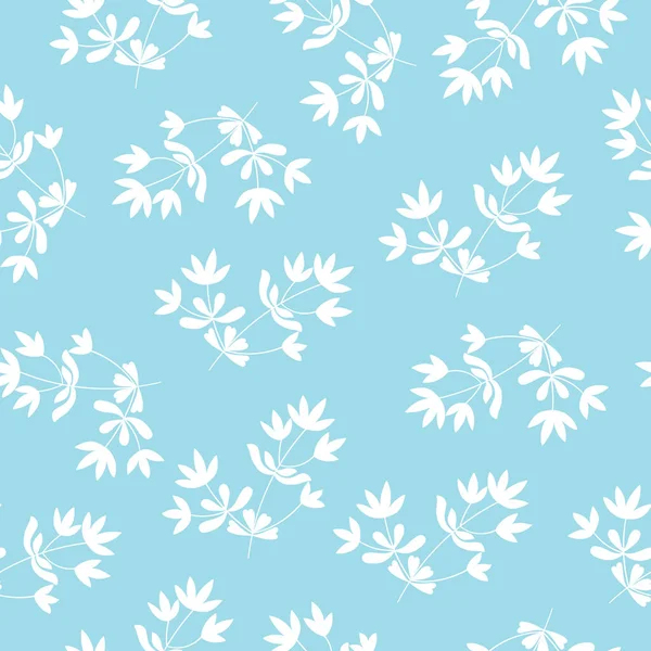 Floral Vector Nahtloses Muster Für Bettbezug Textil Kissenbezug Handyhülle Wohnkultur — Stockvektor