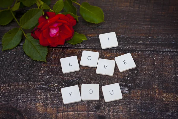 Love You Letters — Stock Photo, Image
